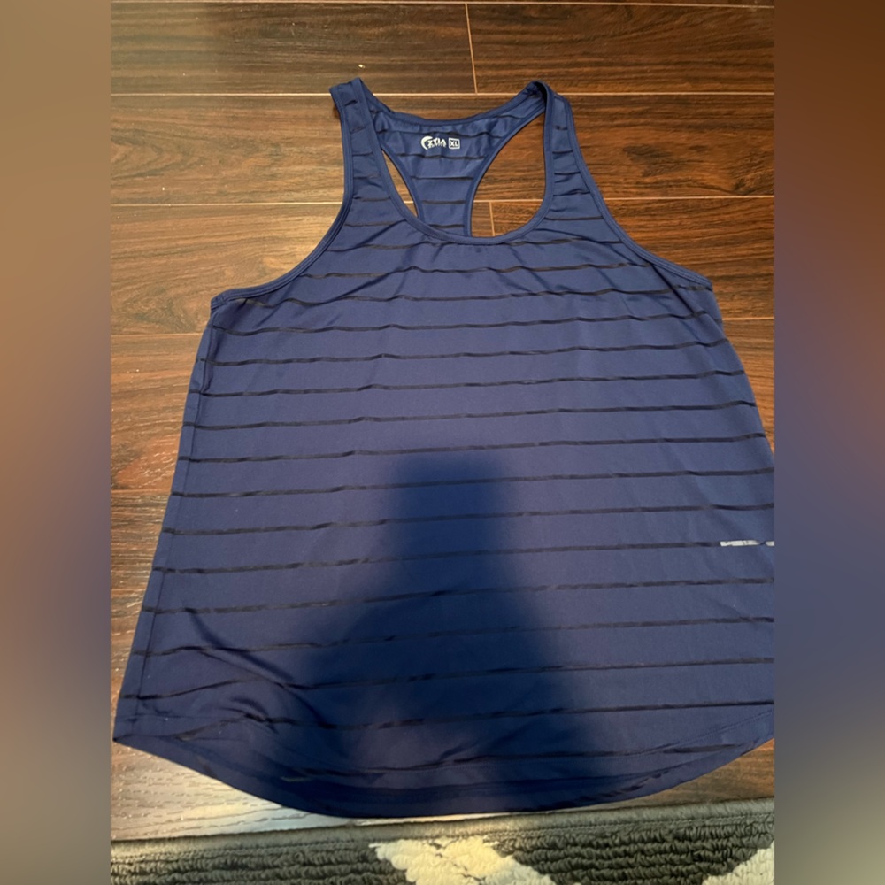 ZYIA Deep Blue Activewear Top